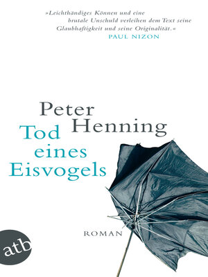 cover image of Tod eines Eisvogels